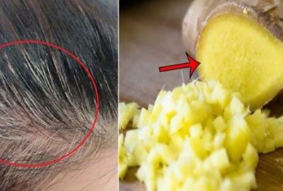 Biến tóc bạc trắng thành đen trở lại hiệu quả nhờ sử dụng gừng tươi theo đúng cách này