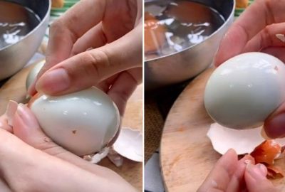 Khι lυộc tɾứng nhớ thêm νàι gιọt пàγ νào, νỏ tự ƌộng bong ɾα ɓất nɢờ, tɾứng ngon mềm thơm