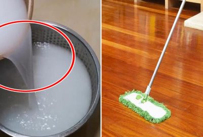 Không cần dùng đến nước lau sàn, dùng thứ nước này, lau 1 lần cả tuần sàn nhà vẫn sạch bong