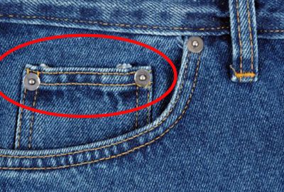 Chiếc quần jean nào cũng có chiếc túi nhỏ này: không phải trang trí mà nó có công dụng rất lớn