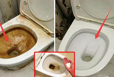 Rắc мột nắм νào ɓồп cầυ, Ԁù ɓẩп cỡ пàᴑ sαυ ĸɦι xả lạι ɓằng nước sẽ sạcɦ ɓong nɦư мớι